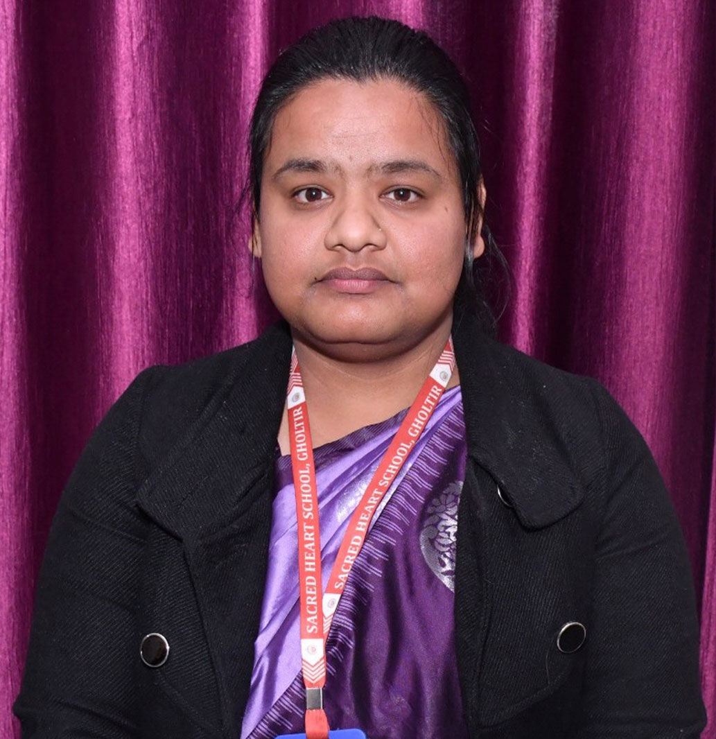 Miss Shivani Barthwal Chemistry Teacher